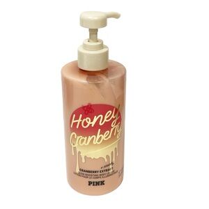 PINK HONEY CRANBERRY GLOW BOOSTING BODY LOTION 14 FL OZ DISCONTINUED‎ NEW